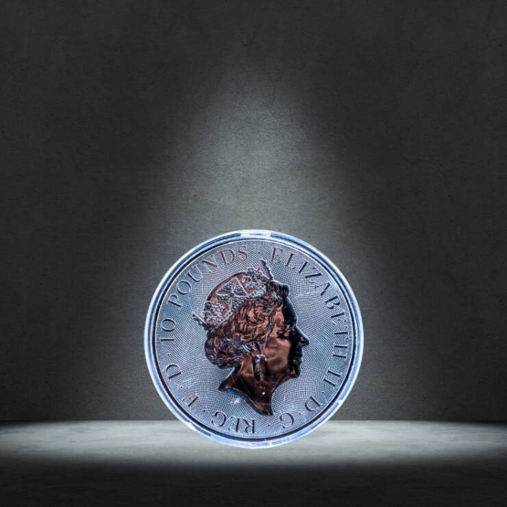 2020 Yale of Beaufort 10 oz Silver Coin (Queen’s Beasts Series)